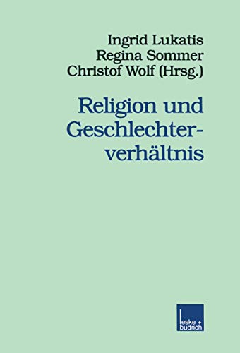 Stock image for Religion Und Geschlechterverhaltnis for sale by Kennys Bookshop and Art Galleries Ltd.