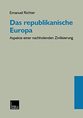 Stock image for Das republikanische Europa for sale by medimops