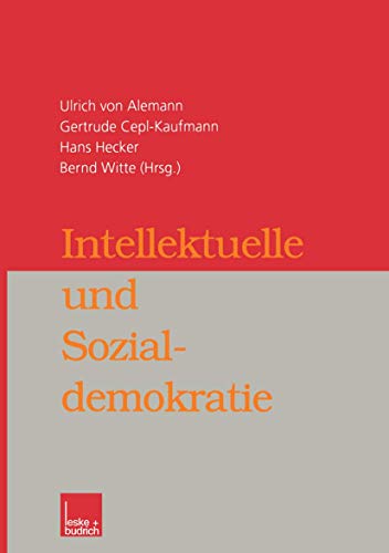 9783810029218: Intellektuelle und Sozialdemokratie