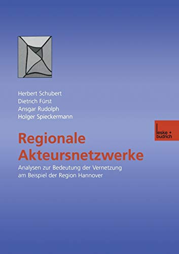 Beispielbild für Regionale Akteursnetzwerke: Analysen zur Bedeutung der Vernetzung am Beispiel der Region Hannover zum Verkauf von medimops