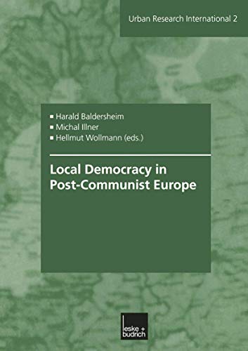 Stock image for Local Democracy in Post-Communist Europe for sale by Chiron Media