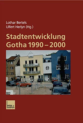 9783810034168: Stadtentwicklung Gotha 1990–2000 (German Edition)