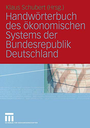 Stock image for Handwrterbuch des konomischen Systems der Bundesrepublik Deutschland for sale by medimops