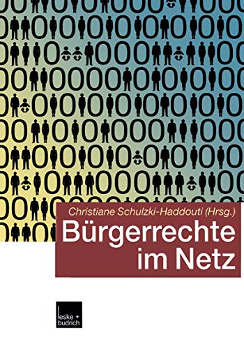 9783810038722: Brgerrechte im Netz (German Edition)