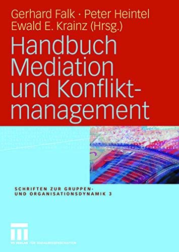 Beispielbild fr Handbuch Mediation und Konfliktmanagment. zum Verkauf von Antiquariat Luechinger