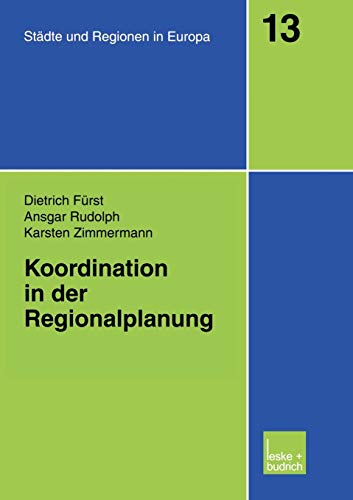 Stock image for Koordination in der Regionalplanung for sale by Revaluation Books