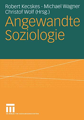 Stock image for Angewandte Soziologie for sale by Kennys Bookshop and Art Galleries Ltd.