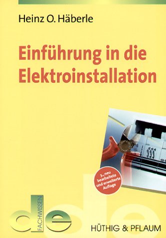 Stock image for Einfhrung in die Elektroinstallation for sale by medimops