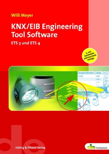 Beispielbild fr KNX/EIB Engineering Tool Software: ETS 3 und ETS 4 Das Praxisbuch von Willi Meyer Dieses Buch behandelt den Gesamtprozess der Programmierung und Inbetriebnahme von KNX/EIB-Projekten auf der Grundlage der Engineering Tool Software ETS. Es bercksichtigt den aktuellen Stand der Software ab der Version ETS 3 Professional einschlielich aller Neuerungen der ETS 4.07. Behandelt werden u.a. versionsbergreifendes Basiswissen, Arbeit mit den Hauptansichten (Gebude, Topologie, Gruppenadressen) in ETS 3 und ETS 4, Anwendung der Zusatzansichten, Inbetriebnahme und Test der ETS 3 und ETS 4, Zusatztools der ETS 3 und ETS 4 sowie neue Funktionen der ETS 4. Ein komplettes Beispielprojekt von der Bedarfsermittlung bis zur Inbetriebnahme einschlielich Tests und Dokumentation fhrt den Anwender durch die einzelnen Phasen der Bearbeitung. Alle Aktionen werden per Screenshot dargestellt. Checklisten zur Projektanalyse sowie Projektierungstipps aus der Praxis bilden einen besonderen Wert dieses Buches. zum Verkauf von BUCHSERVICE / ANTIQUARIAT Lars Lutzer