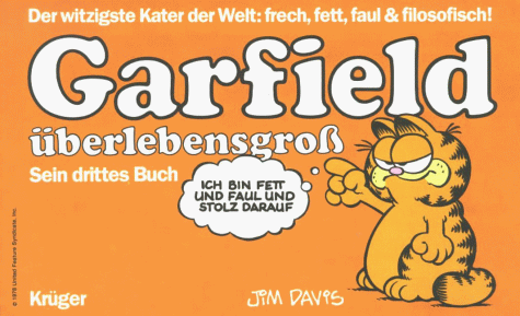 9783810507211: Ueberlegensgross (Garfield (German Titles))