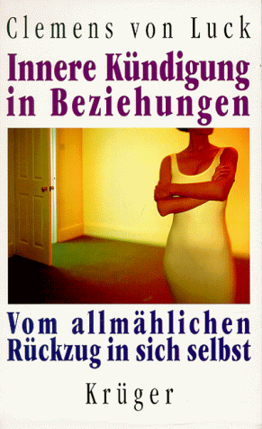 Imagen de archivo de Innere Kndigung in Beziehungen a la venta por Antiquariat  Angelika Hofmann