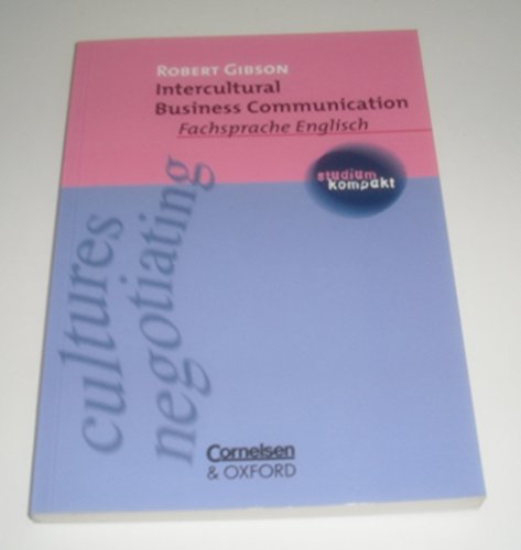 9783810931238: Intercultural Business Communication.