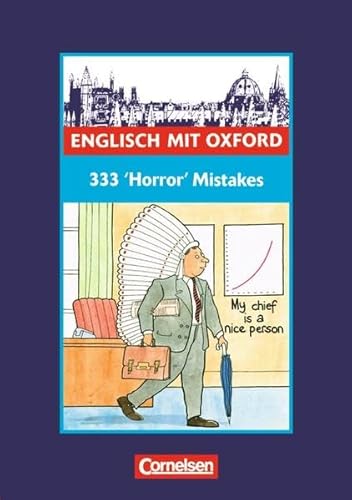 Beispielbild fr Englisch mit Oxford, 333 'Horror' Mistakes zum Verkauf von medimops