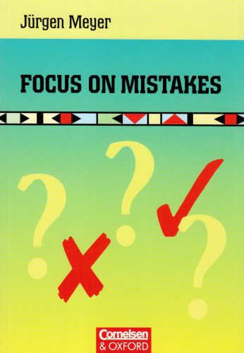 9783810937780: Focus on Mistakes. Arbeitsbuch: Grammatik- und bungsbuch fr die Sekundarstufe II