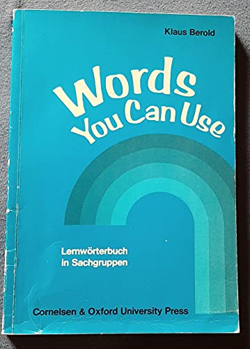 Beispielbild fr Words you can use - Bisherige Ausgabe: Lernwrterbuch zum Verkauf von medimops