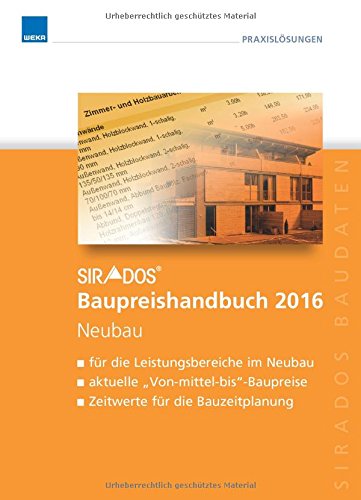 Stock image for sirAdos Baupreishandbuch 2016: Neubau for sale by medimops