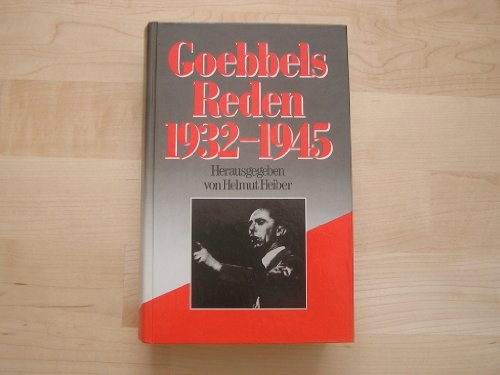 9783811208858: Goebbels Reden. 1932-1945