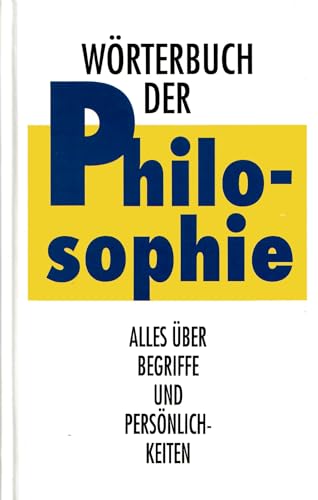 Wörterbuch der Philosophie. Sonderausgabe - Hegenbart, Rainer