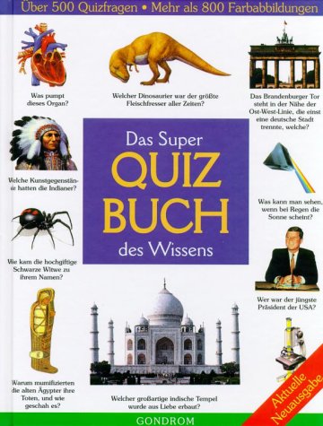 Stock image for Das Super Quizbuch des Wissens. Hardcover for sale by Deichkieker Bcherkiste