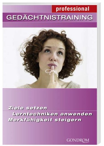 Stock image for Gedchtnistraining. Ziele setzen - Lerntechniken anwenden - Merkfhigkeit steigern for sale by medimops