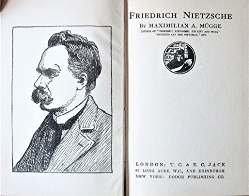 Beispielbild fr Friedrich Nietzsche: Gesammelte Werke zum Verkauf von medimops