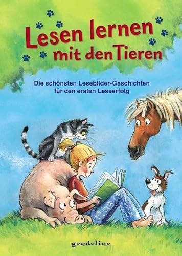 Beispielbild fr Lesen lernen mit den Tieren: Die sch nsten Lesebildergeschichten für den ersten Leseerfolg zum Verkauf von HPB Inc.