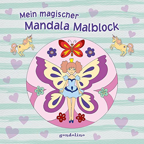 Beispielbild fr Mein magischer Mandala Malblock (Blumenelfe) zum Verkauf von medimops