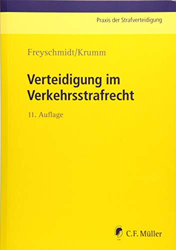 Stock image for Verteidigung im Verkehrsstrafrecht (Praxis der Strafverteidigung, Band 1) for sale by medimops