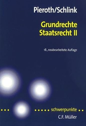 Stock image for Grundrechte. Staatsrecht II for sale by medimops