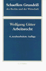 9783811418981: Schaeffers Grundri des Rechts und der Wirtschaft, Bd.14, Arbeitsrecht
