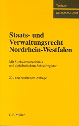 Staats- und Verwaltungsrecht Nordrhein-Westfalen