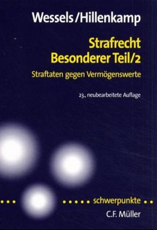 9783811420748: Straftat gegen Vermgenswerte, Bd II