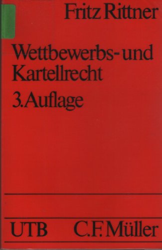 Stock image for Wettbewerbs- und Kartellrecht (Uni-Taschenbcher 1095) for sale by Buchpark