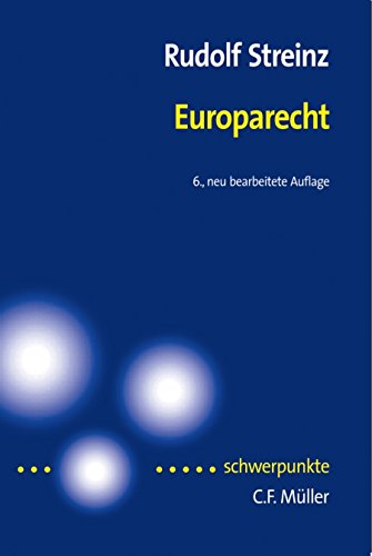 9783811423367: Europarecht (Livre en allemand)