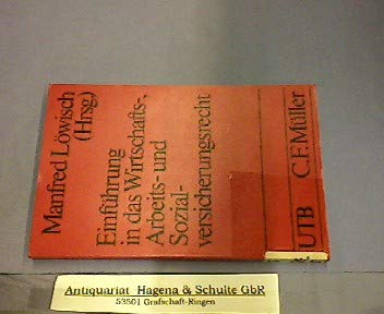 Beispielbild fr Einfu?hrung in das Wirtschafts-, Arbeits- und Sozialversicherungsrecht (Einfu?hrung in das Recht) (German Edition) zum Verkauf von BuchZeichen-Versandhandel