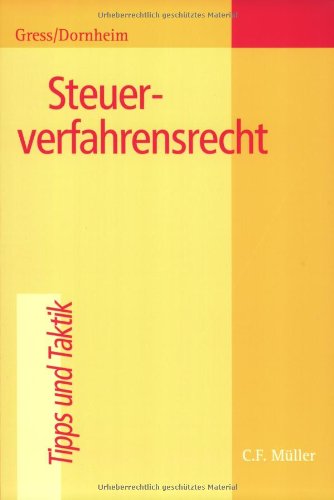 9783811431263: Steuerverfahrensrecht: Tipps und Taktik