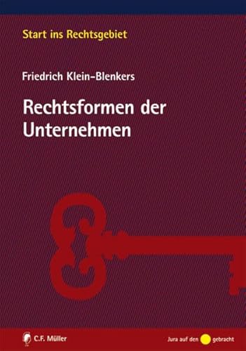 9783811432635: Rechtsformen der Unternehmen