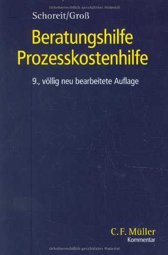 Beispielbild fr Beratungshilfe / Prozesskostenhilfe: BerH / PKH zum Verkauf von Buchmarie