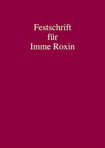 9783811436282: Festschrift fr Imme Roxin