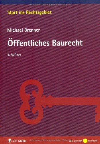 Imagen de archivo de ffentliches Baurecht (Start ins Rechtsgebiet) a la venta por medimops