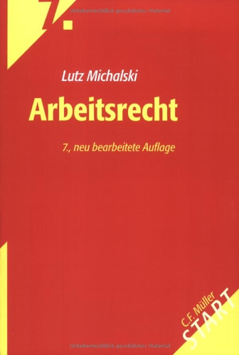Stock image for Arbeitsrecht (Start ins Rechtsgebiet) for sale by medimops