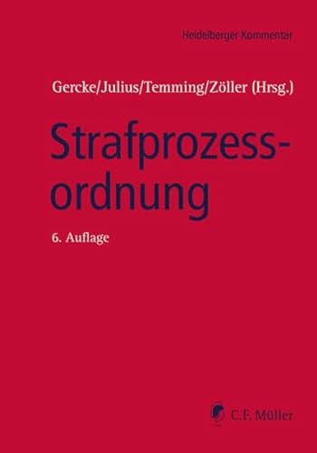 Stock image for Strafprozessordnung for sale by GF Books, Inc.