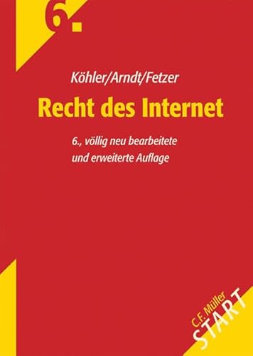 Stock image for Recht des Internet for sale by medimops