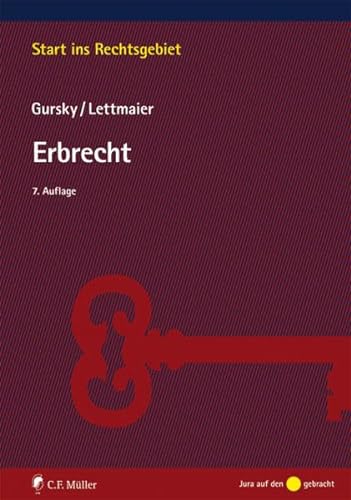 Imagen de archivo de Erbrecht (Start ins Rechtsgebiet) a la venta por medimops