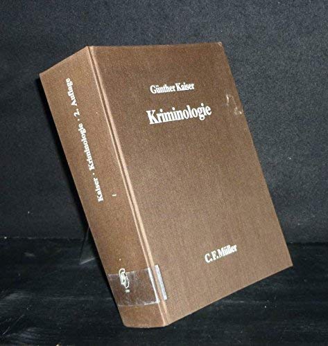 9783811449879: Kriminologie : e. Lehrbuch.