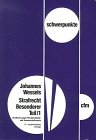 Strafrecht. Besonderer Teil I. Straftaten gegen Persönlichkeits- und Gemeinsc. - Wessels, Johannes