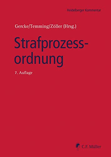 Stock image for Strafprozessordnung (Heidelberger Kommentar) for sale by medimops