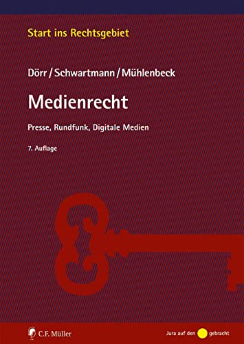Imagen de archivo de Medienrecht: Presse, Rundfunk, Digitale Medien a la venta por Revaluation Books