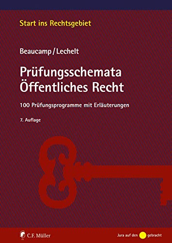 Stock image for Prfungsschemata ffentliches Recht for sale by Blackwell's