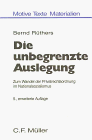 9783811460911: Die unbegrenzte Auslegung. Zum Wandel der Privatrechtsordnung im Nationalsozialismus